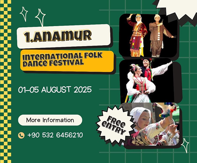 Anamur Uluslararası Halk Dansları Festivali 01-05.08.20